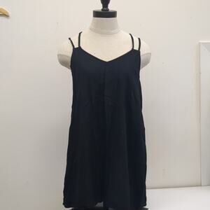 RVCA black strappy tank top size medium